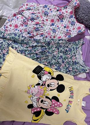 3 сукні за ціною 1 primark/hm/disney