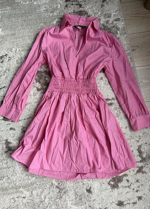 Рожева сукня zara xs