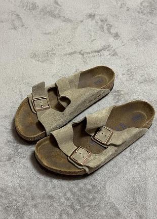 Birkenstock arizona 41р 26см шльопанці оригінвл сандалі