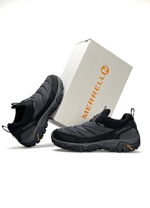 Merrell nova moc gtx grey black 8
