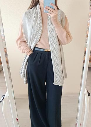 Жилетка шерсть, кашемир, ангора massimo dutti