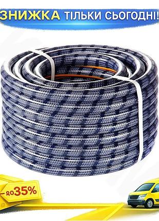 Ku шланг поливочный сила universal fit 3/4" x 50м крокус для сада многофункциональный поливочный шланг uni2l_k