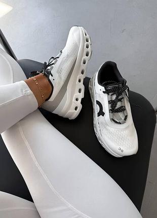 😍 женские кроссовки on cloudmonster white 3