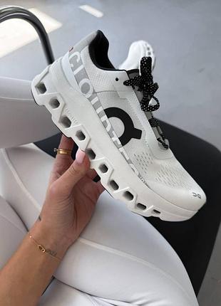 😍 жіночі кросівки on cloudmonster white