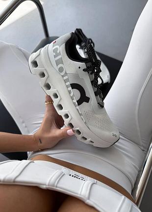 😍 женские кроссовки on cloudmonster white 5