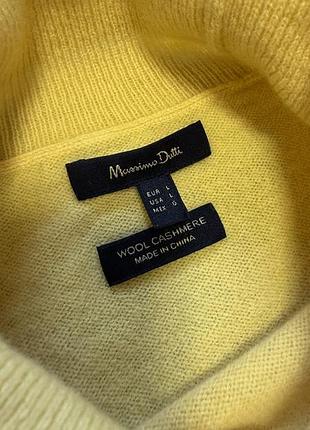 Свитер шерсть кашемир massimo dutti 4