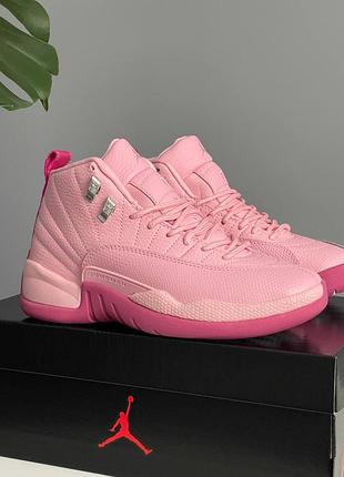 Кросівки жіночі nike air jordan 12 pearl pink