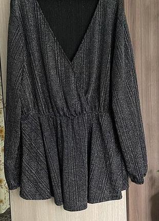 Блузка з люрексом bloomchic uk 26-30