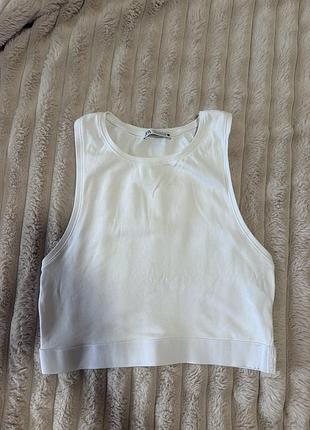 Топ білий zara m