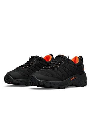 Merrell ice cap moc 2 gtx all black orange