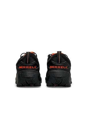 Merrell ice cap moc 2 gtx all black orange 4