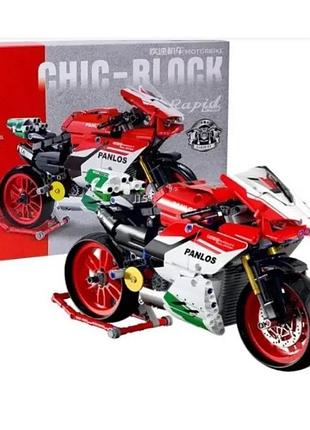 Конструктор «мотоцикл ducati 1299», 672001, 803 деталі