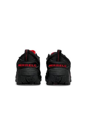 Merrell  ice cap moc 2 gtx all black red 5