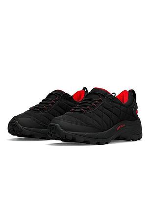 Merrell  ice cap moc 2 gtx all black red