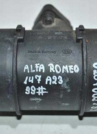 Дмрв розходомір повітря alfa romeo 147 0281002199, б/в оригінал