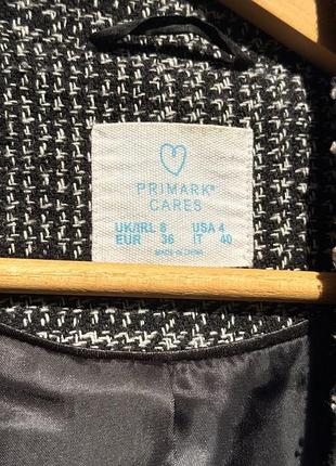 Пальто primark 4% вовни 3