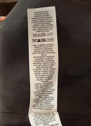 Пальто primark 4% вовни 7