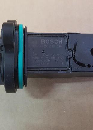 Дмрв расходомер воздуха opel astra k 1.0/1.4 turbo 0280218314, б/у оригинал