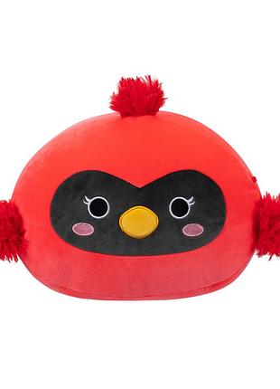 Мягкая игрушка squishmallows – червоный кардинал (30 cm)