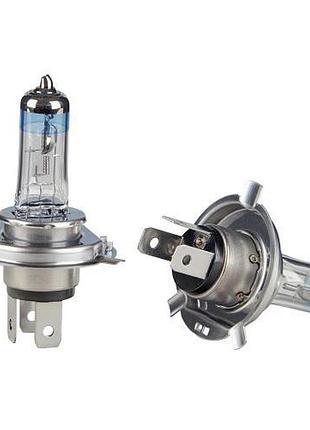 Лампы pulso/галогенные h4/p43t 12v60/55w+50% x-treme vision/plastic box