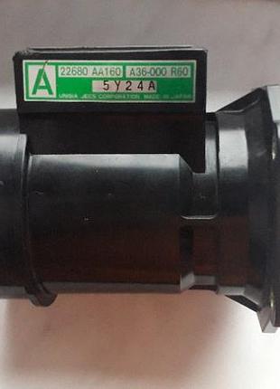 Дмрв расходомер воздуха subaru impreza legacy 22680aa160, б/у оригинал