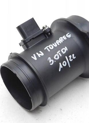 Дмрв расходомер воздуха 10/22 volkswagen touareg tdi hitachi htc afh70-46 059906461k, б/у оригинал