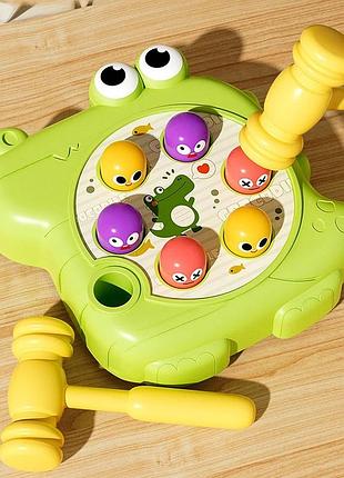 Детская развивающая игра с молоточком dino thl-24-99