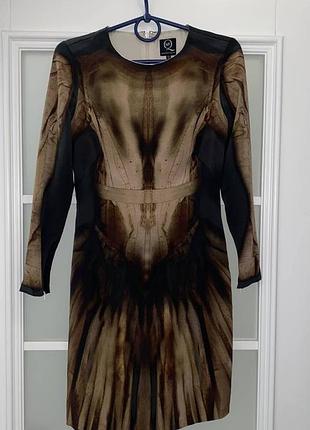 Женское дизайнерское шелковое платье alexander mcqueen (платье из сериала плотничка (gossip girl), которое носила серена вандервудсон) size it 38 (xs-