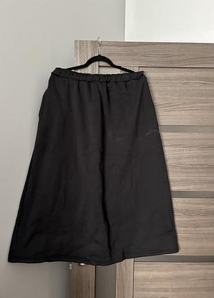 Спідниця на флісі, розмір  xl-2xl, на резинці