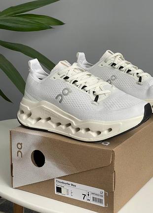 Кросівки жіночі on runner cloudsurfer max white