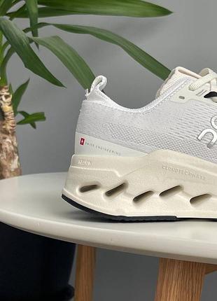 Кросівки жіночі on runner cloudsurfer max white 5
