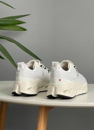 Кросівки жіночі on runner cloudsurfer max white 6