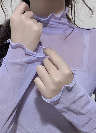 🛍️ женский эластичный лонгслив из сетки 2