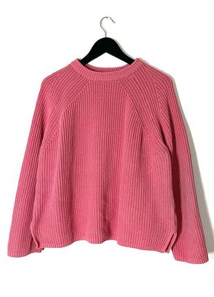 Рожевий вʼязаний джемпер marks&spencer