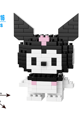 Конструктор bricks hello kitty «куромі» 7×5×2 см c1016