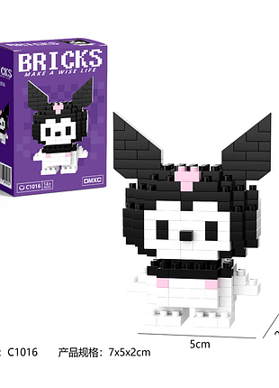 Конструктор bricks hello kitty «куроми» 7×5×2 см c1016 2