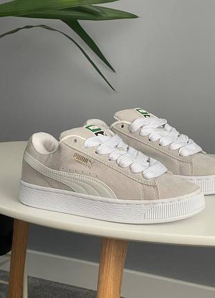 Кроссовки женские puma suede xl grey