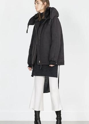 Пухова куртка zara 2