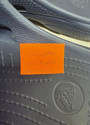 Оригінальні шльопанці crocs 7