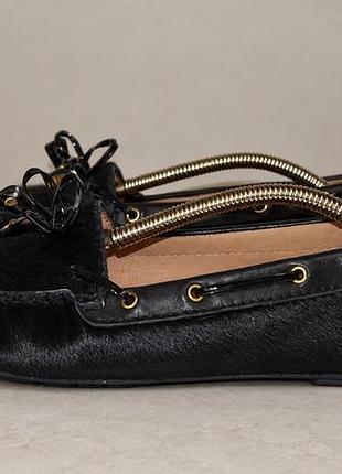 Шкіряні мокасини/балетки з нерпи clarks, р. 8d, р. 41-42