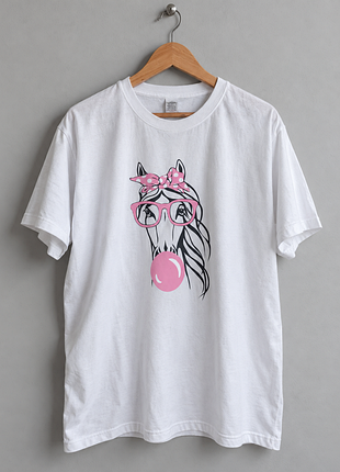 Футболка fun horse bubble gum
