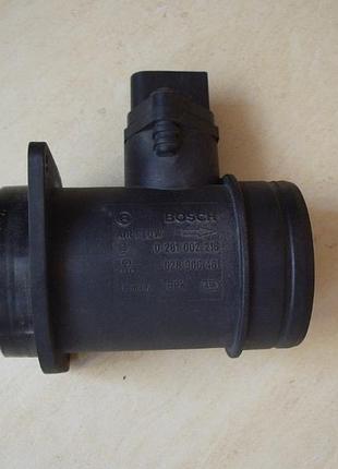 Дмрв розходомір повітря volkswagen audi 028906461*0281002216, б/в оригінал