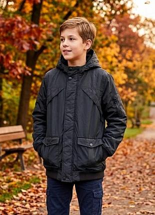 Весенняя куртка бомбер подлетка 12-13 лет