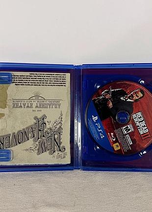 Продам диск для ps4 с игрой read dead redmption 2 2