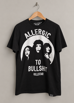 Футболка allergic to bullshit