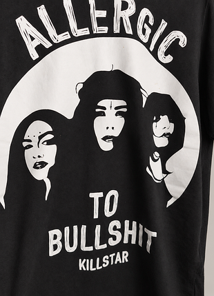 Футболка allergic to bullshit 3