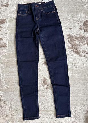 Нові темно-сині джинси zara skinny fit, розмір 32, з бірками