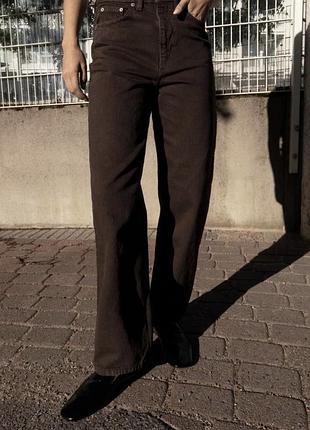Джинси zara mom fit