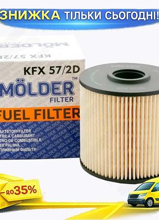Ku фильтр топливный molder universal fit для автомобилей очиститель топлива перед двигателем фильтрующ uni2l_k