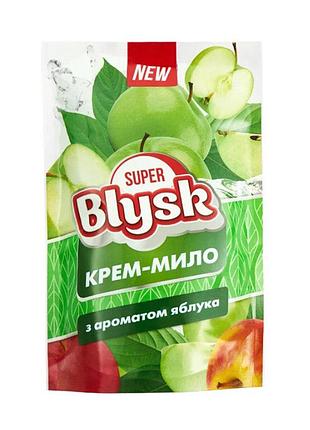 Крем-мыло жидкое super blysk яблоко дой-пак, 460мл